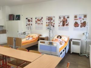 Nová učebna ošetřovatelství
