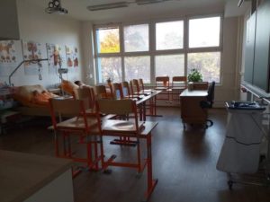 Nová učebna ošetřovatelství